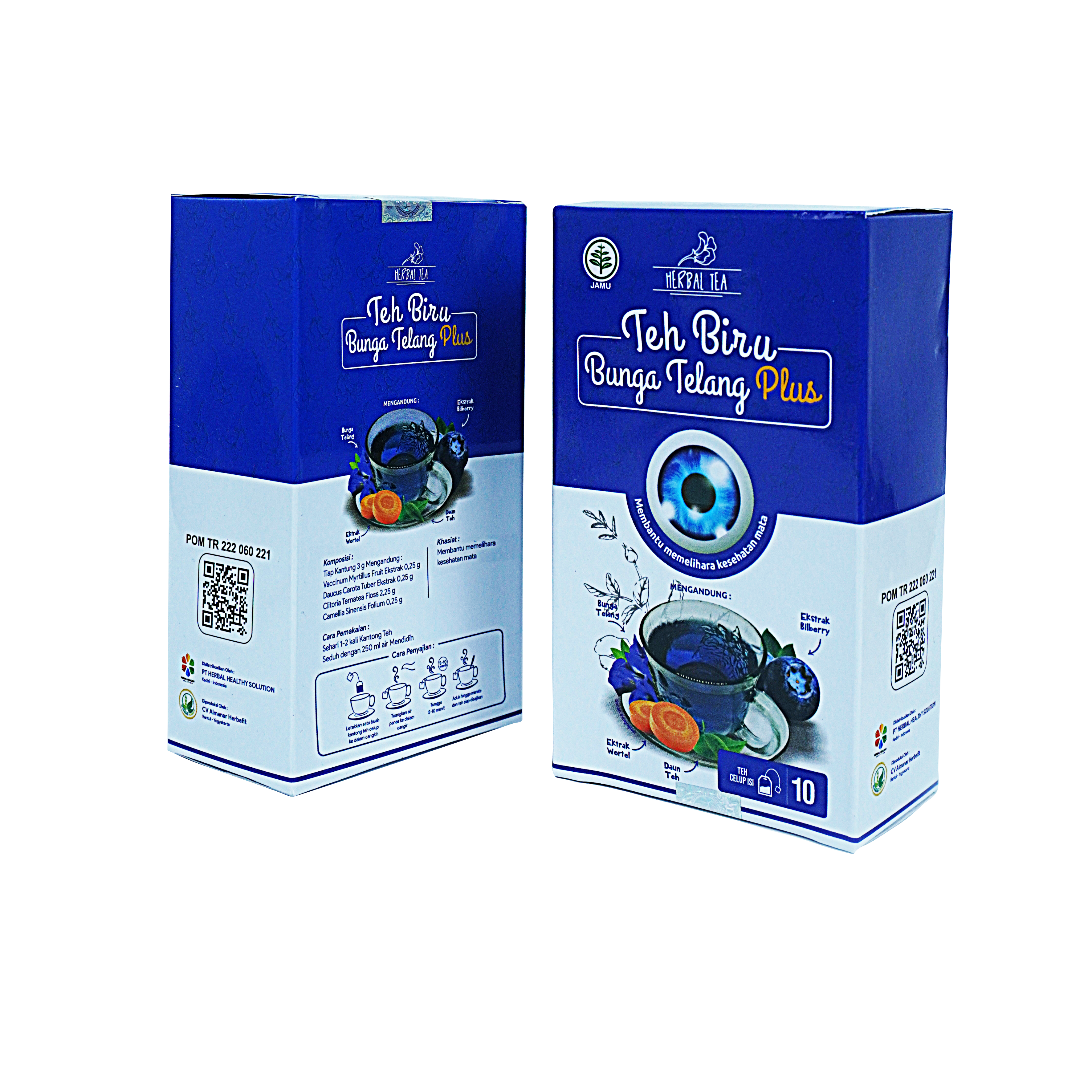  Teh Biru Bunga Telang Plus 